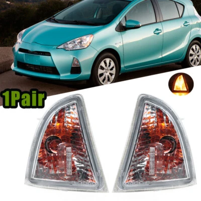 LH&RH Side For TOYOTA PRIUS C CORNER 201-2014 Front Bumper fog lights Foto 1 de 4