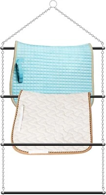 Cobertor rack 24,02 x 44,88 polegadas sela rack longo suporte barra de cobertor - Imagem 1 de 4