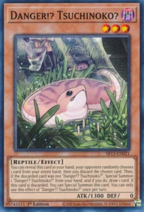 Danger!? Tsuchinoko? SR13-EN021 Common Near Mint 1st Edition YUGIOH - Picture 1 of 1