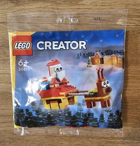 LEGO CREATOR: Paseo en Trineo de Papá Noel (30670) Navidad - Nuevo - P+P Gratis - Imagen 1 de 2
