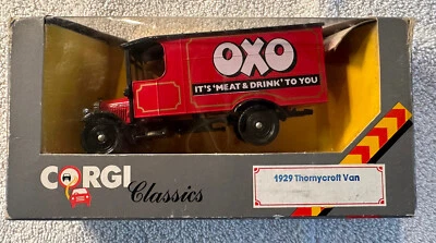 Corgi 915 Thornycroft 1929 "OXO It's Meat & Drink To You" Foto 1 de 4