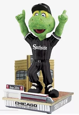 Southpaw Chicago White Sox 2022 City Connect Mascot Bobblehead IN HAND - Image 1 of 4