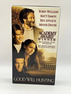 Good Will Hunting - VHS Video - Robin Williams, Matt Damon Movie - Image 1 of 4