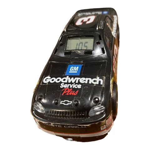 Dale Earnhardt Goodwrench AM/FM Clock & Alarm Radio Car Vintage 1999 tested work Cover