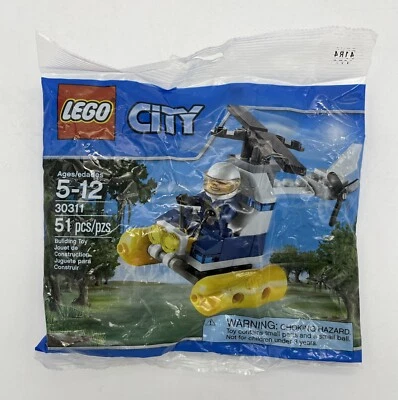 LEGO City Set 30311 Swamp Police Helicopter New In Sealed Bag - Image 1 of 2