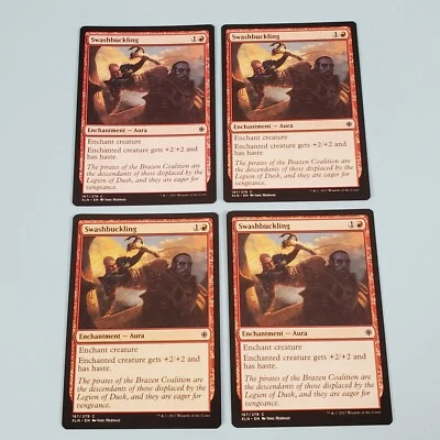 4x Swashbuckling - Ixalan - MTG Magic The Gathering  - Image 1 of 4