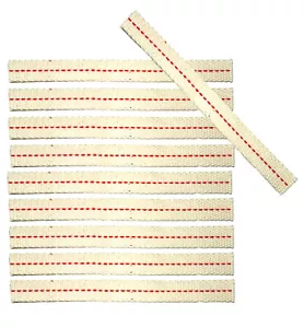 10x Docht kompatibel mit Feuerhand Baby Special, 12,5 mm breit, TOP! - Bild 1 von 7