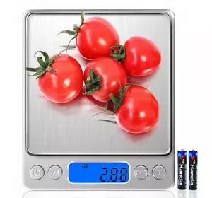 3KG Food Kitchen Scale, Digital Grams & Ounces for Weight Loss, Baking, Cooking - Picture 1 of 11