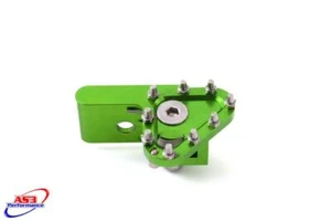 AS3 PERFORMANCE REAR BRAKE PEDAL LEVER REPLACEMENT TIP GREEN - Picture 1 of 1