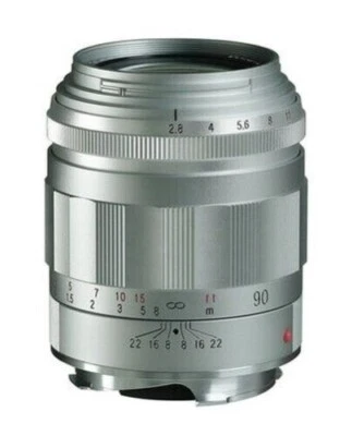 Voigtlander VM-Mount 90mm F2.8 APO-SKOPAR, for Leica, Silver, *BRAND NEW* - Image 1 of 4