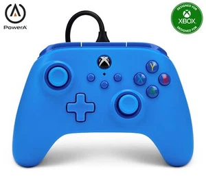 PowerA Wired Controller for Xbox Series X|S - Blue gamepad video game/gaming c - Picture 1 of 1