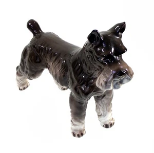  Large Ceramic Snaaty The Porcelain Schnauzer Japanese Shafford 18" Long 0031010 - Picture 1 of 9