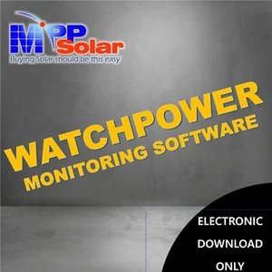 MPP Solar Inverters WATCHPOWER MONITORING SOFTWARE