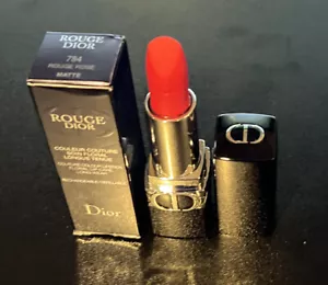 ROUGE DIOR 784 Rouge Rose Matte Plummy Pink Refillable Lipstick 0.12 Oz 3.5 g - Picture 1 of 1