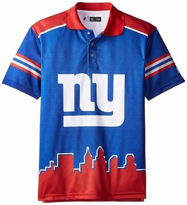 Camisa polo temática Forever Collectibles NFL para hombre New York Giants Foto 1 de 2