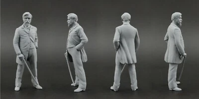Wilhelm Maybach Figura per 1:18 Anson - Immagine 1 di 4