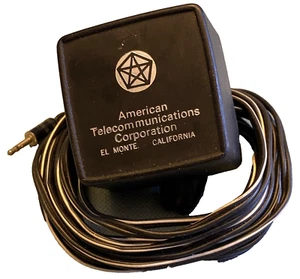 American Telecommunications Corporation 719054-01 9V 225mA 5W El Monte CA Vintage - Bild 1 von 6
