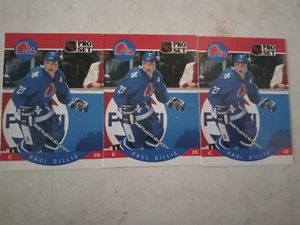 #246 Paul Gillis - Quebec Nordiques - 1990-91 juego profesional de hockey - 3 en total - Imagen 1 de 2