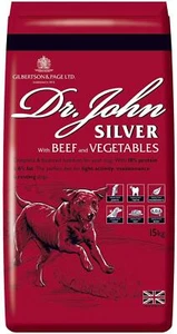 Gilbertson & Page Dr John Silver Tasty Beef Vegetables Dog Food Balanced 15 kg