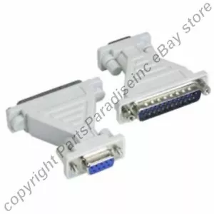  DB25pin M/Male Plug~DB9 F/Female Jack cable/cord/wire Adapter RS232 Serial {NT - Picture 1 of 1