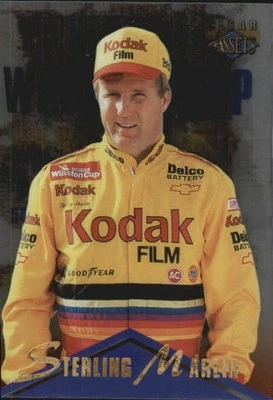 1996 Clear Assets #65 Sterling Marlin - NM-MT - Image 1 of 2