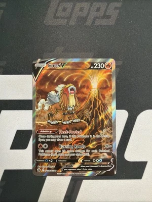 2023 Pokemon Crown Zenith Entei V GG36/GG70 NM - Image 1 of 4