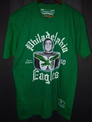 Philadelphia Eagles 复古 Chuck Bednarik 男式大号 T 恤 — 第 1/4 张图片
