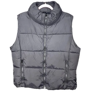 Joe Fresh Women's Black Winter Insulated Hiking Outdoors Puffer Vest Size XL - Picture 1 of 9