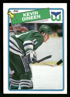 Kevin Dineen 1988-89 O-Pee-Chee  #36 Card TCCCX - Image 1 of 2