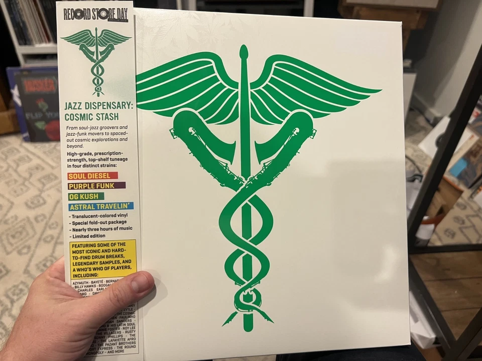 Jazz Dispensary: Cosmic Stash 4 LP RSD16 2016 EX/NM with OBI Record Store Day - Image 1 of 4