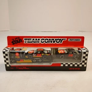 1993 Limited Edition Matchbox Super Star Team Convoy Davey Allison #28 Havoline - Picture 1 of 6