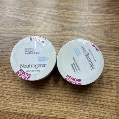 Dos (2) Desmaquillante Neutrogena Derretir Lujoso Bálsamo en Aceite Vitamina E 2.0 OZ Foto 1 de 4
