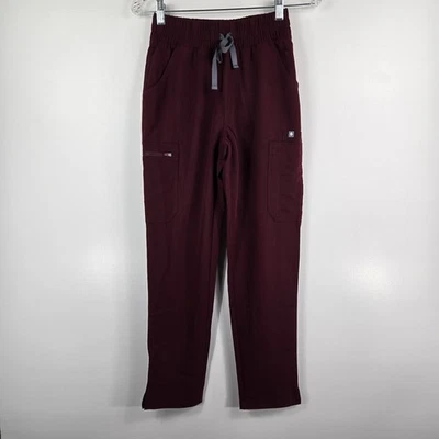 Calça esfoliante feminina Figs tamanho XXS Petite Yola cintura alta 840140670813 nova com etiquetas - Imagem 1 de 4