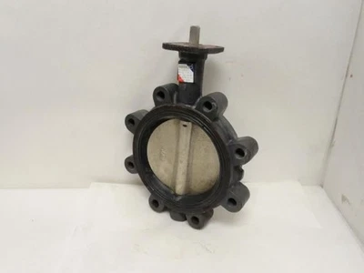 180548 New-Incomplete; Nibco LD3110 Butterfly Valve; Size: 6" 250PSI; NO HANDLE - Image 1 of 4