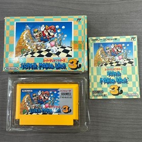 Super Mario Bros 3 Famicom Nintendo Japan CIB NTSC-J