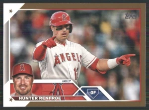 2023 Topps Update Gold #US204 Hunter Renfroe /2023 Los Angeles Angels TW2051 - Picture 1 of 2