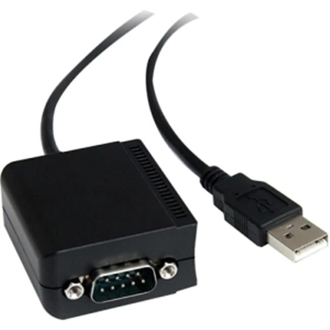 Startech ICUSB2321F 1 Port FTDI USB to Serial RS232 Adapter Cable with Com Re... - Image 1 of 1