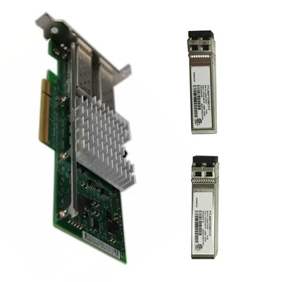 New 10Gbps Dual Port Ethernet Converged Network Card Adapter For Intel 82599ES - Image 1 of 4