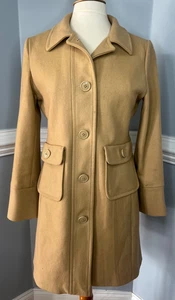 Gap, Small, Camel Color, Button, Wool Pea Coat - Bild 1 von 12