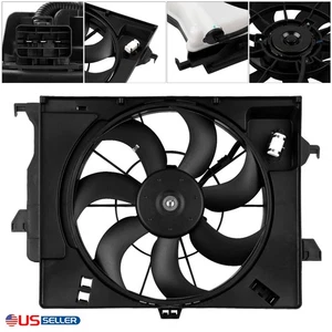 Engine Radiator Cooling Fan For 2012-2017 Kia Rio 2012-14 Hyundai Veloster 1.6L - Bild 1 von 13