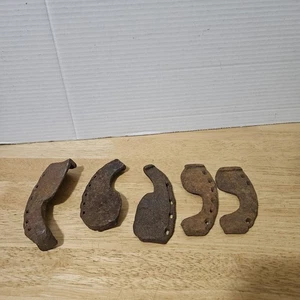 Vintage Konvolut Ochsen Ochsen Schuhe alt Gusseisen Bauernhof primitiv rustikal - Bild 1 von 9