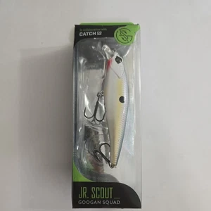 Googan Squad Jr. Scout 3,5" Jerkbait Sexy Shad 3/8 Oz Brandneu Köder - Bild 1 von 3