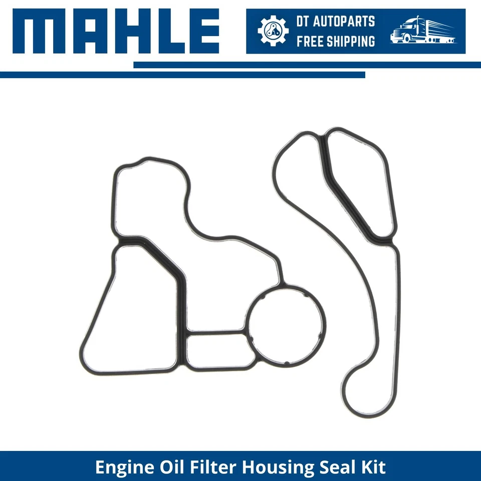 For 2014-2016 BMW 428i 2.0L L4 Engine Oil Filter Housing Seal Kit Mahle 2015 - Image 1 of 1