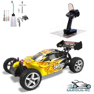 Petrol Nitro RC Car Buggy -Two Gears- Remote Control Car With Nitro Starter Kit - Image 1 of 4