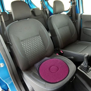 Cojín giratorio 360 para asiento de coche Cojines para automóvil Silla Disco giratorio de viaje - Imagen 1 de 12