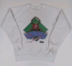 Vintage Cincinnati Reds 1990 World Series Youth Size 10-12 Sweatshirt Size - Picture 1 of 13