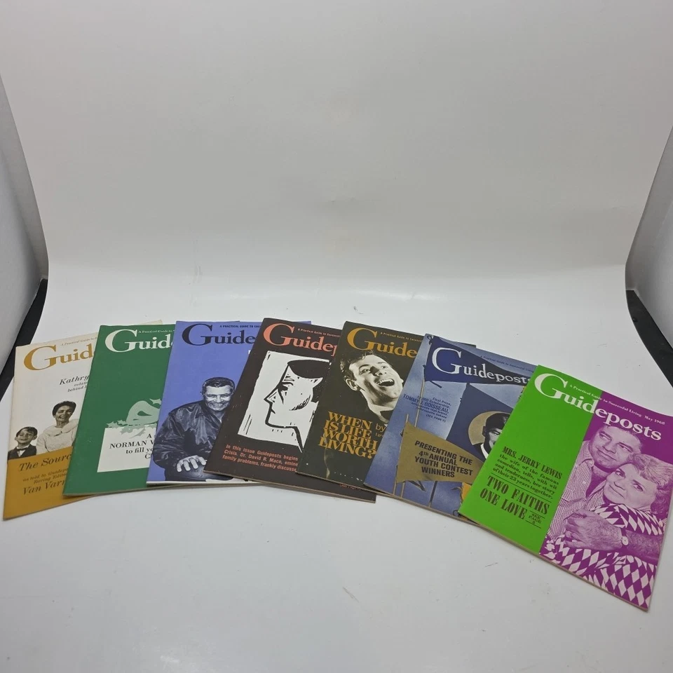 Collection Of 7 Guideposts Magazines Nov 1967 To May 1968 - Image 1 of 4