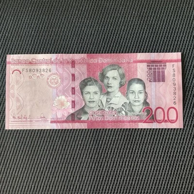 RÉP. DOMINICAINE: 200 Pesos 2022, Pick 191g, NEUF/UNC 💥 - Photo 1/3