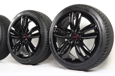 Original MINI F56 F55 F57 Winterräder 17 Zoll JCW Track Spoke 501 6856057 43977 - Bild 1 von 4