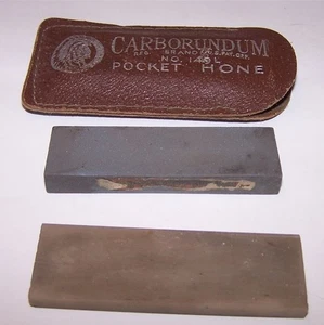 Vintage Carborundum 149L & Translucent Pocket Hone 3" - Bild 1 von 2